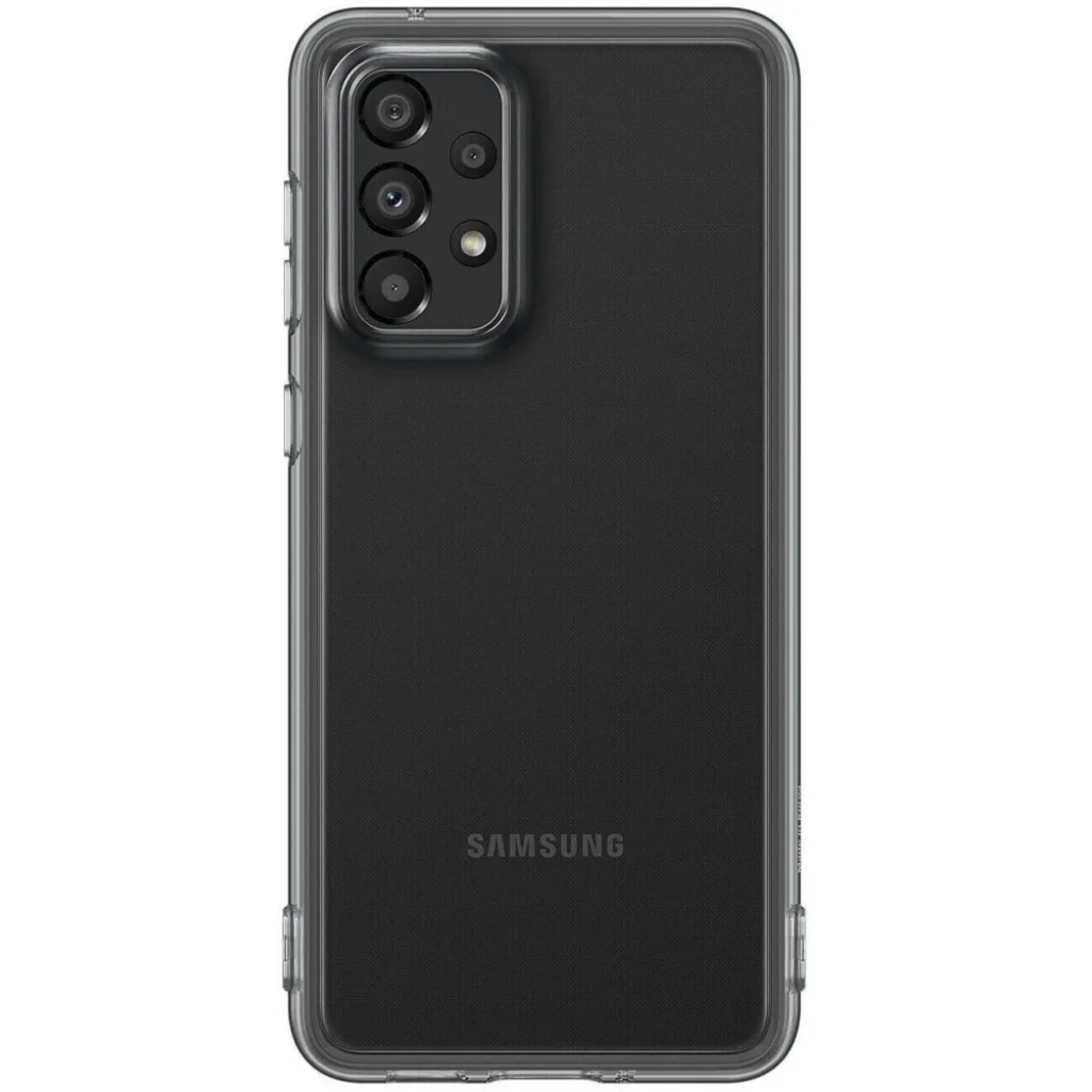 Чохол Samsung Soft Clear Cover Black для Samsung Galaxy A53 5G SM-A536 (EF-QA536TBEGRU)