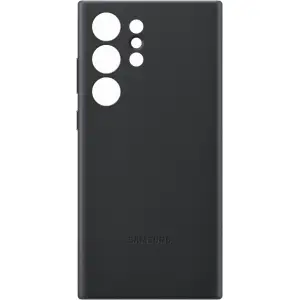 Цвет: Черный - Чехол Samsung Leather Cover Black для Samsung Galaxy S23 Ultra SM-S918 (EF-VS918LBEG)