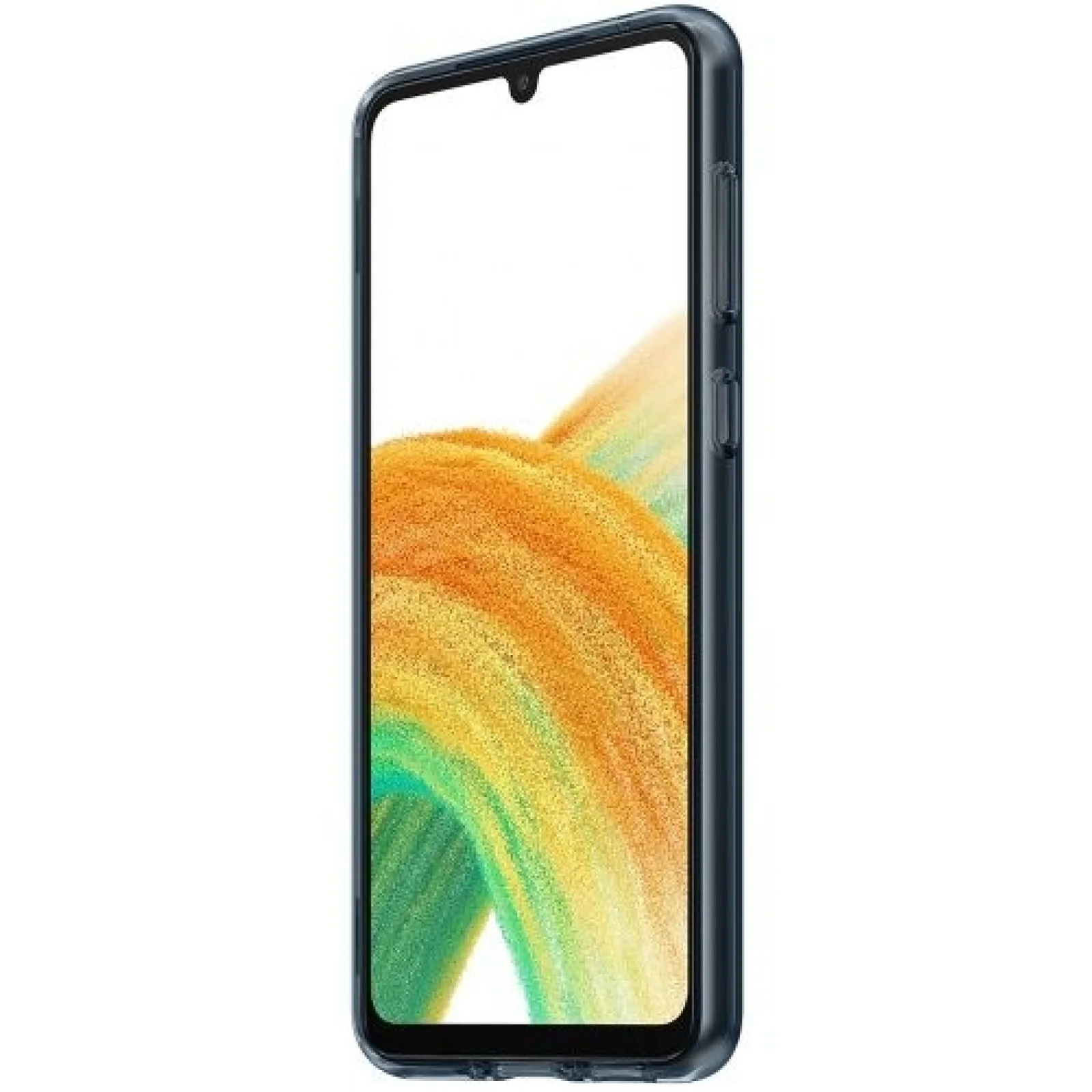 Чехол Samsung Clear Strap Cover Black для Samsung Galaxy A33 5G SM-A336 (EF-XA336CBEG)