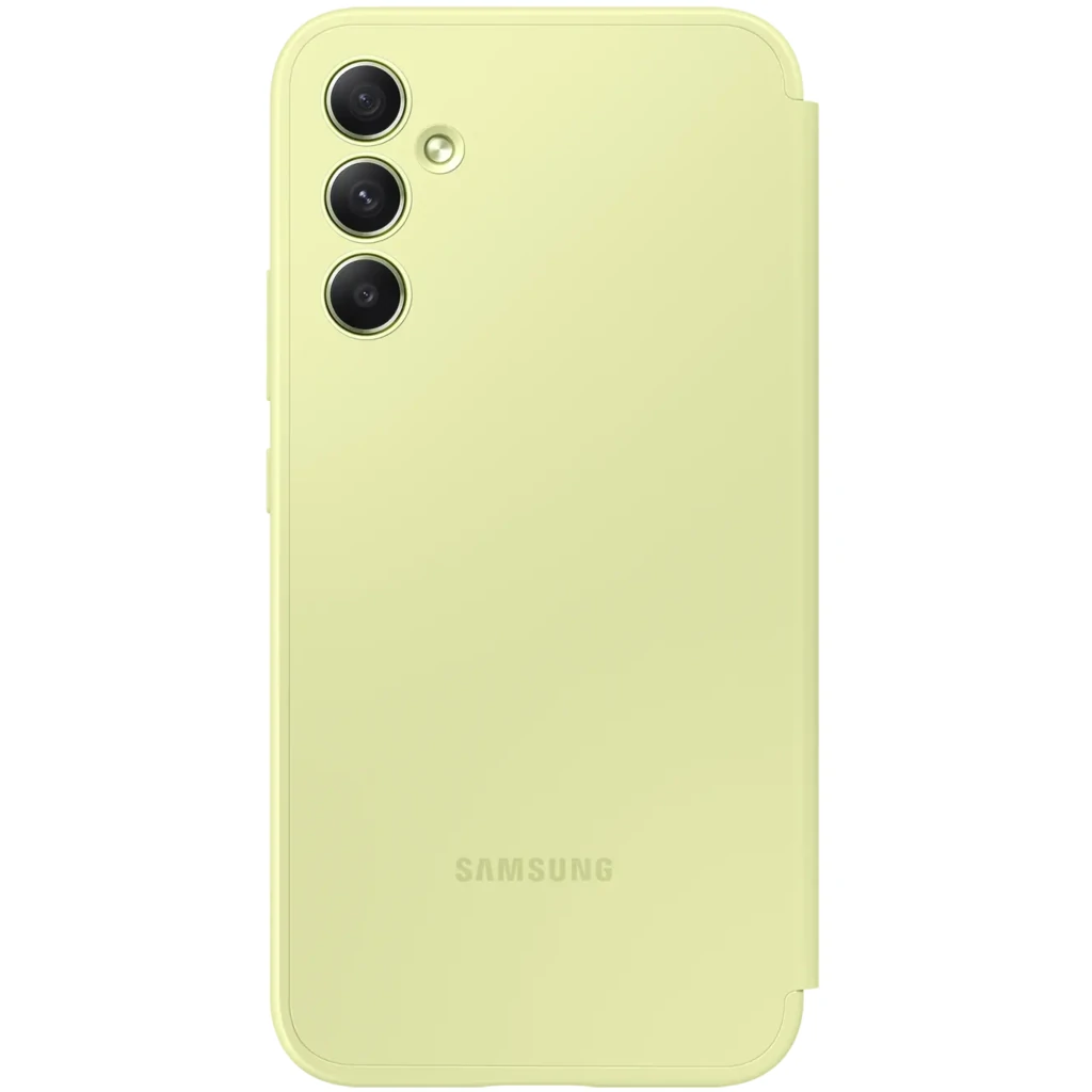 Чехол Samsung Smart Clear View Cover Lime для Samsung Galaxy A54 SM-A546 (EF-ZA546CGEG)