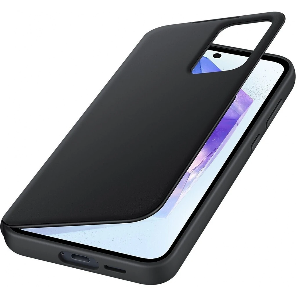 Чехол Samsung Smart View Wallet Case Black для Samsung Galaxy A55 5G SM-A556 (EF-ZA556CBEGWW)