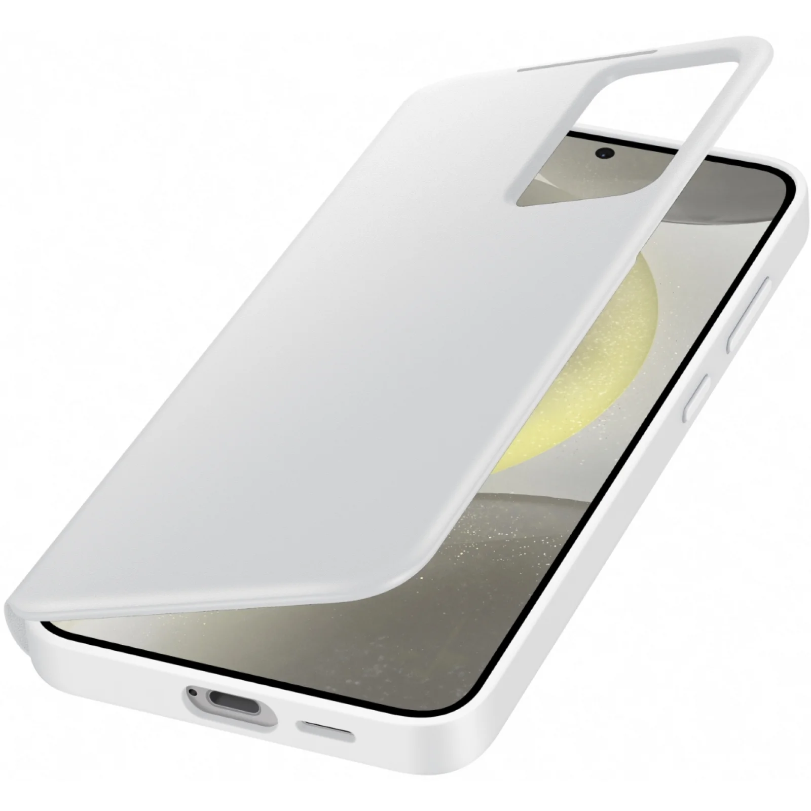 Чехол Samsung Smart Clear View Cover White для Samsung Galaxy S24 Plus SM-S926 (EF-ZS926CWEGWW)