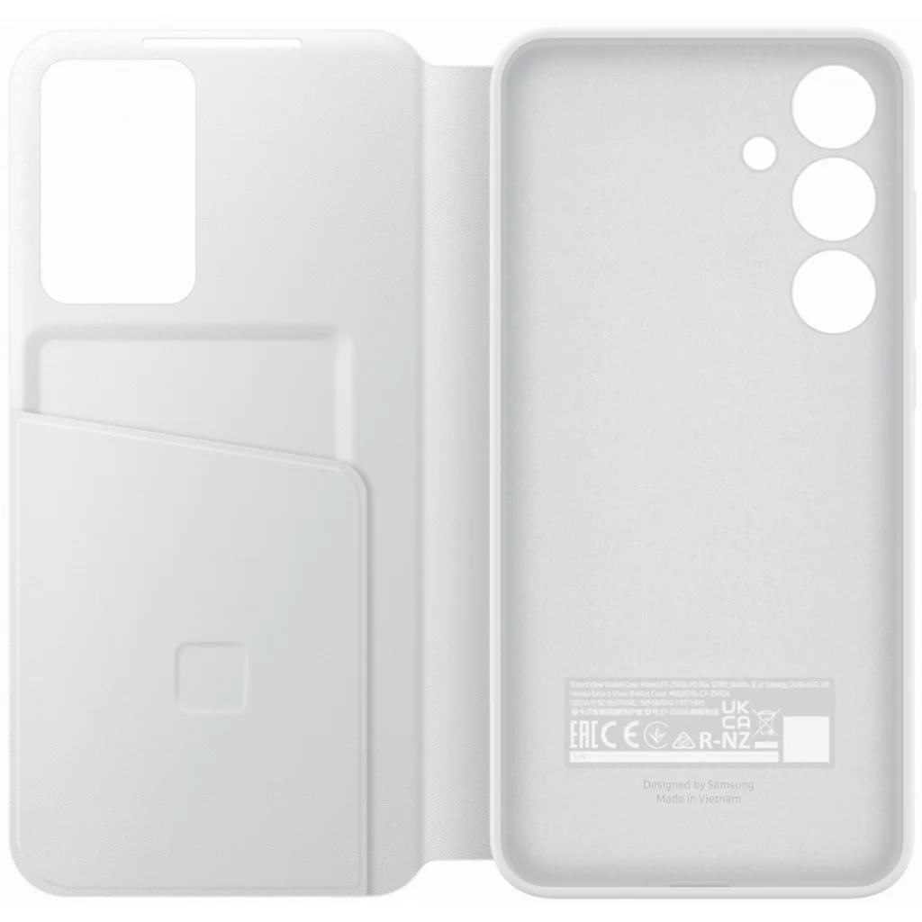 Чехол Samsung Smart Clear View Cover White для Samsung Galaxy S24 Plus SM-S926 (EF-ZS926CWEGWW)