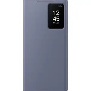Колір: Фіолетовий - Чохол Samsung Smart Clear View Cover Violet для Samsung Galaxy S24 Ultra SM-S928 (EF-ZS928CVEGWW)