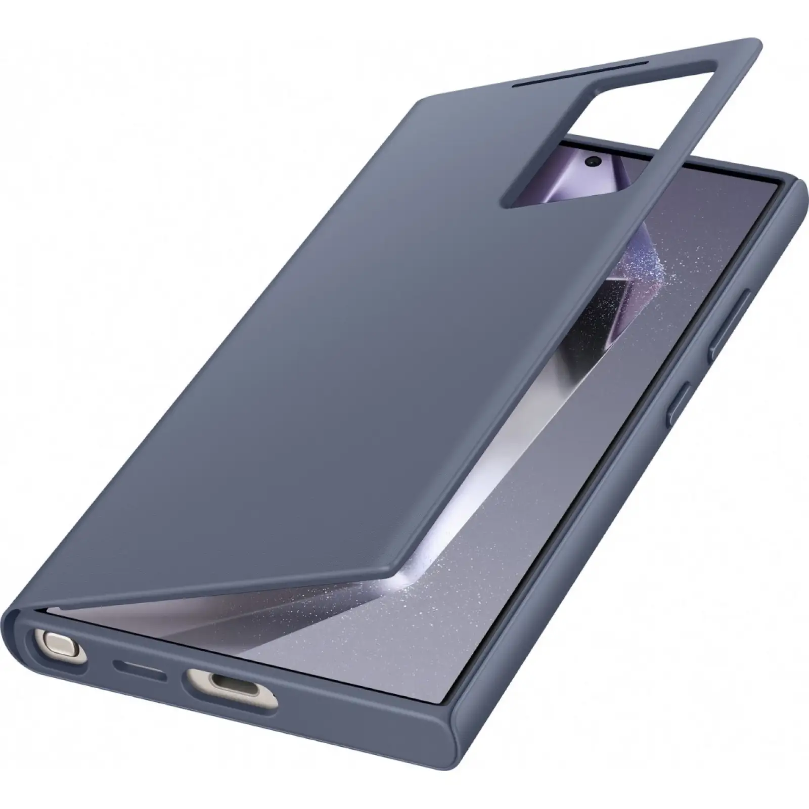 Чохол Samsung Smart Clear View Cover Violet для Samsung Galaxy S24 Ultra SM-S928 (EF-ZS928CVEGWW)