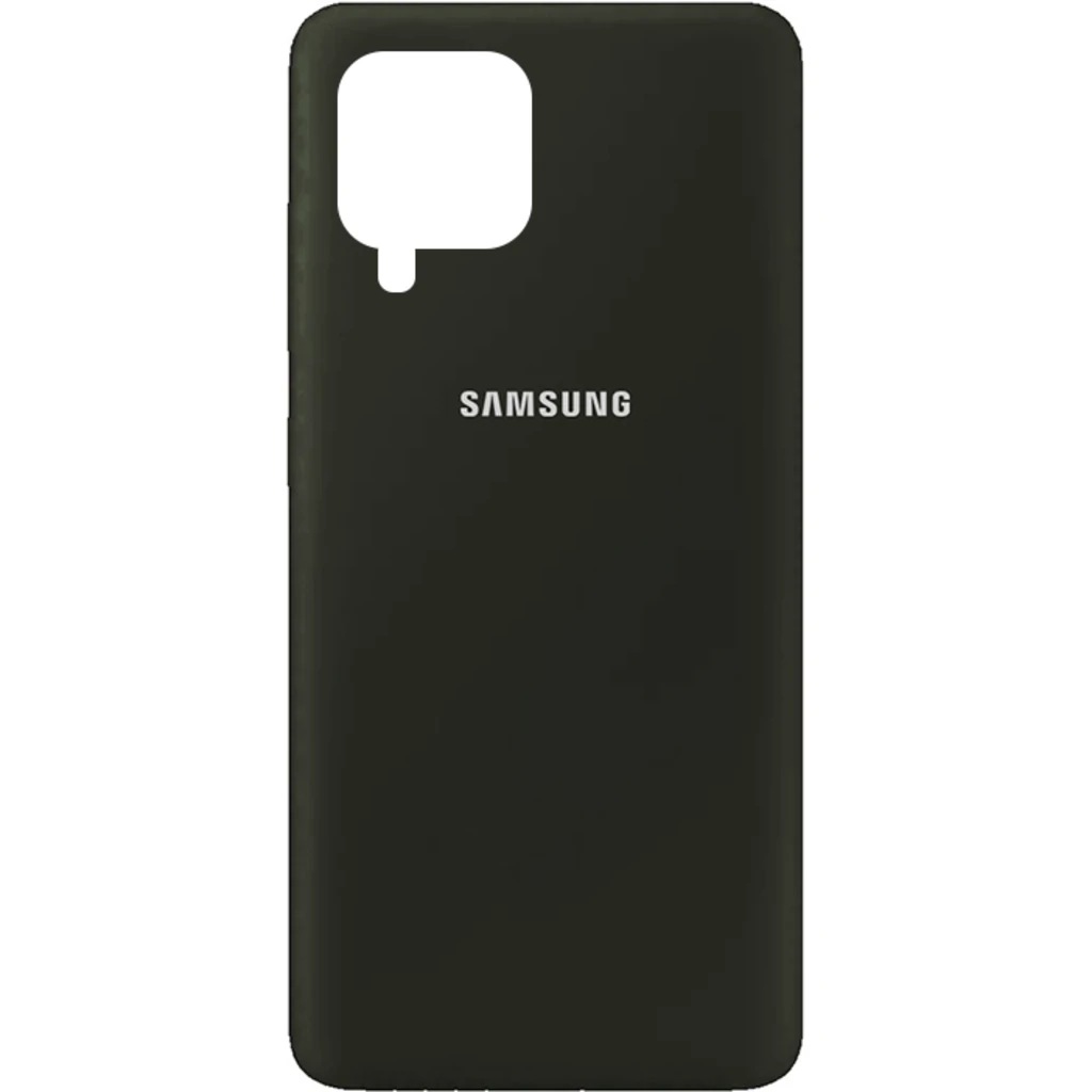 Чехол Silicone Case Full Protective Black для Samsung Galaxy A22 SM-A225