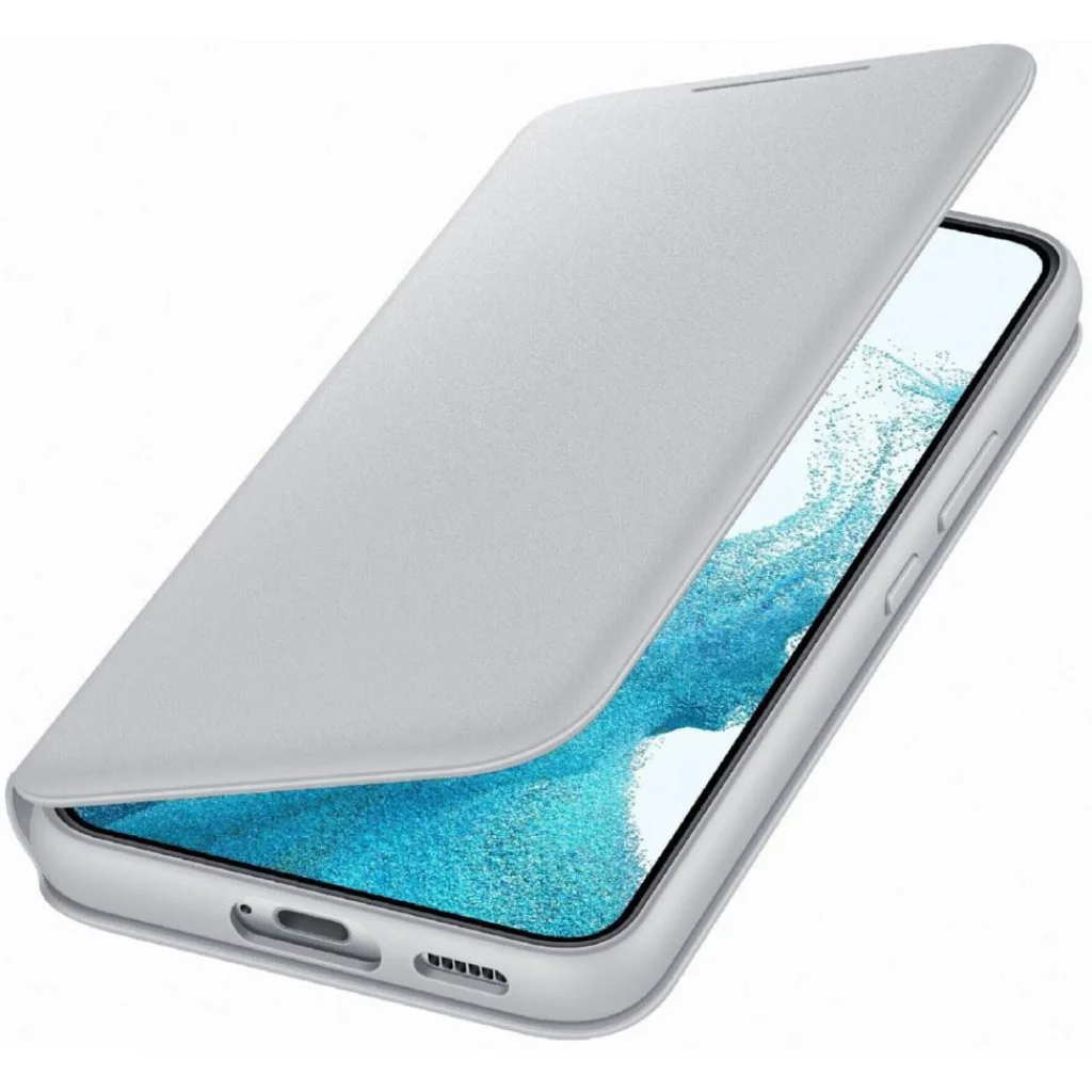 Чехол Samsung Smart LED View Cover Light Gray для Samsung Galaxy S22 Plus SM-S906 (EF-NS906PJEG)