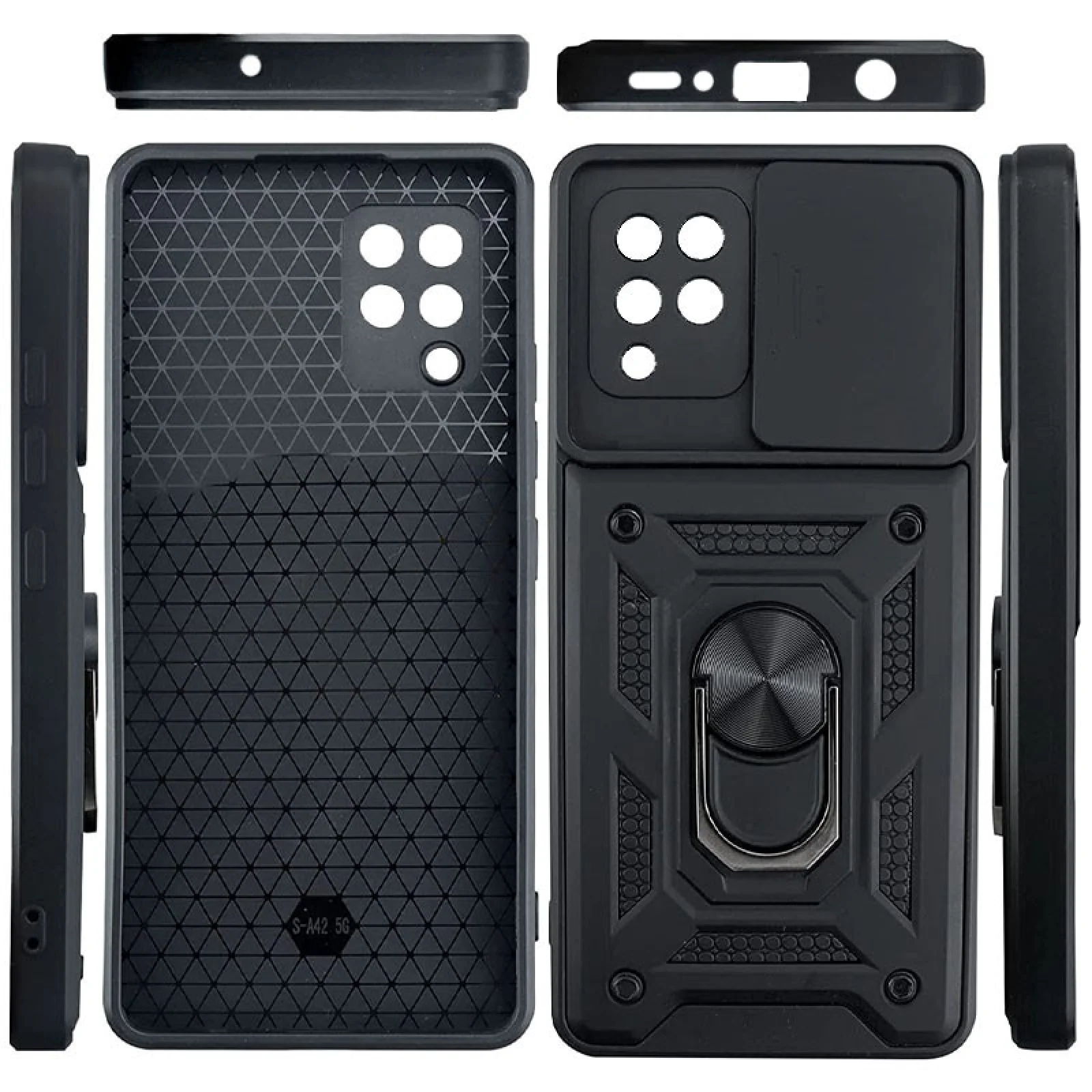 Накладка Camshield Serge Ring for Magnet Blue для Samsung Galaxy M53 5G SM-M536