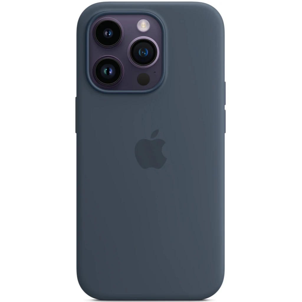 Чехол Apple iPhone 14 Pro Silicone Case Storm Blue (HQCo)
