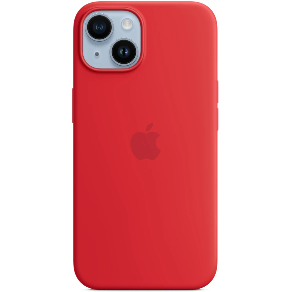 Чехол Apple iPhone 14 Silicone Case Red (HQCo)