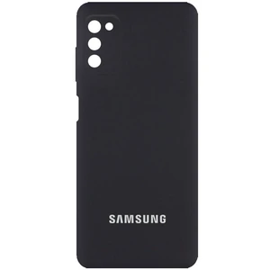 Колір: Чорний - Чохол Silicone Cover Full Camera (AA) Black для Samsung Galaxy A03s SM-A037