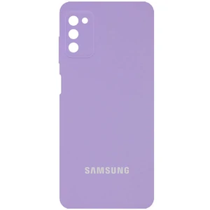 Чохол Silicone Cover Full Camera (AA) Dasheen для Samsung Galaxy A03s SM-A037