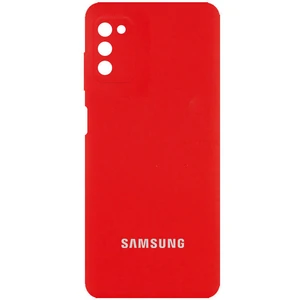 Колір: Червоний - Чохол Silicone Cover Full Camera (AA) Red для Samsung Galaxy A03s SM-A037