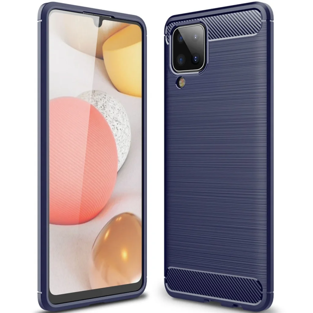 Чехол TPU Slim Series Blue для Samsung Galaxy A22 SM-A225