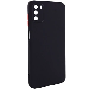 Цвет: Черный - Чехол TPU Square Full Camera Black для Xiaomi Poco M3