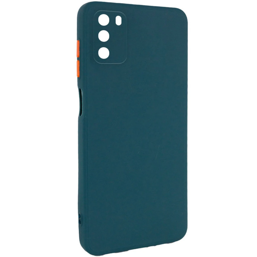 Чехол TPU Square Full Camera Green для Xiaomi Poco M3