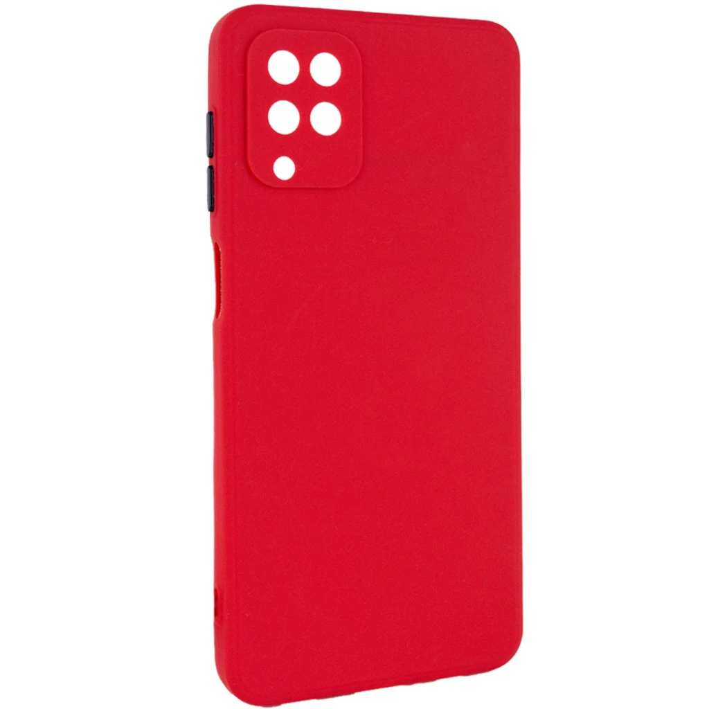 Чохол TPU Square Full Camera Red для Samsung Galaxy A22 SM-A225, Samsung Galaxy M32 SM-M325