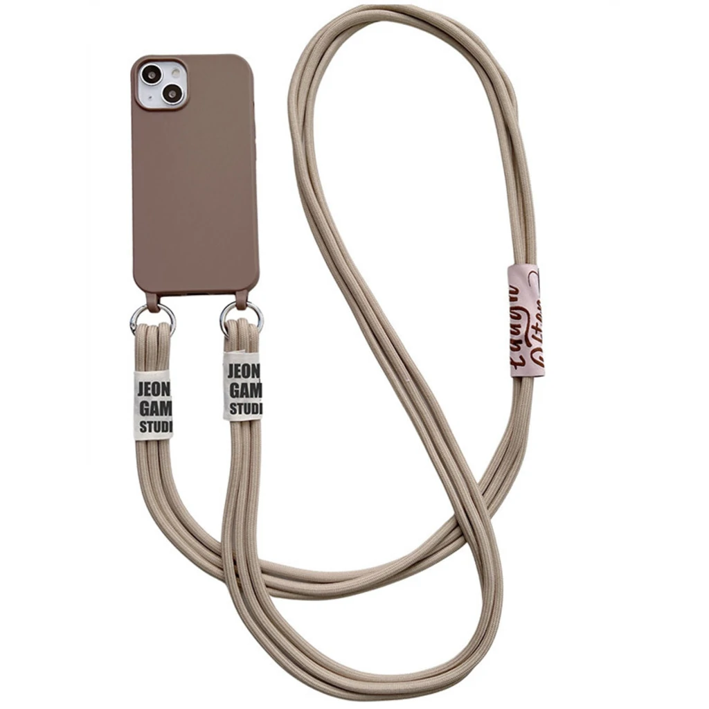 Чохол TPU Two Straps California Beige для Apple iPhone 13