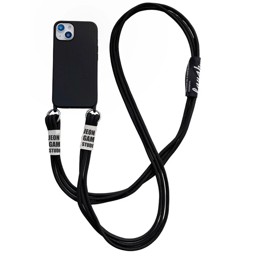 Чохол TPU Two Straps California Black для Apple iPhone 13 Pro Max