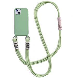 Колір: Зелений - Чохол TPU Two Straps California Pistachio для Apple iPhone 13