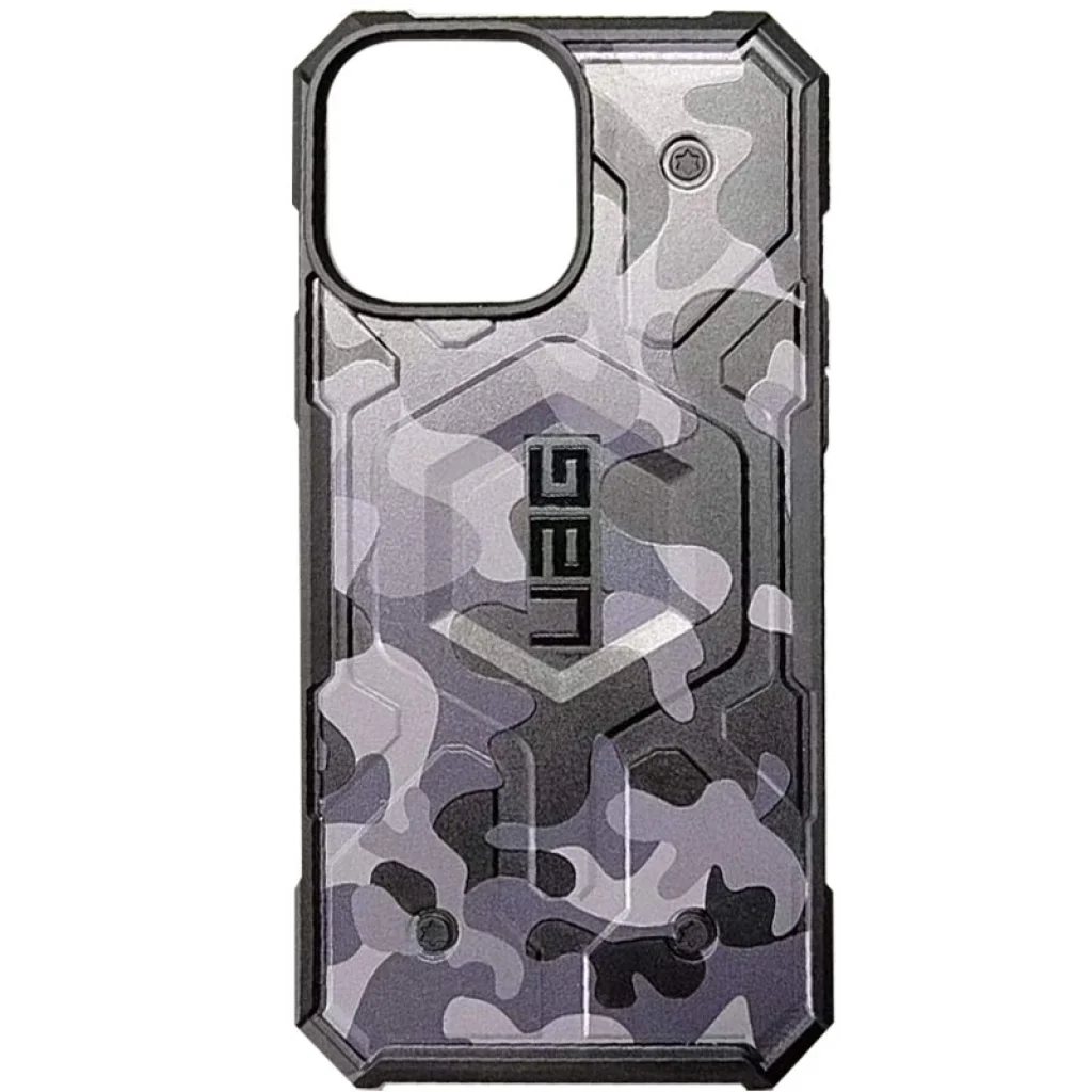 Накладка UAG Pathfinder with MagSafe Camo Grey для Apple iPhone 14