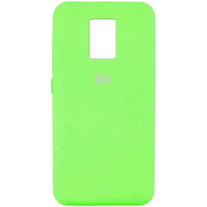 Чохол Silicone Case Full Protective Light Green для Xiaomi Redmi Note 9s, Redmi Note 9 Pro, Redmi Note 9 Pro Max