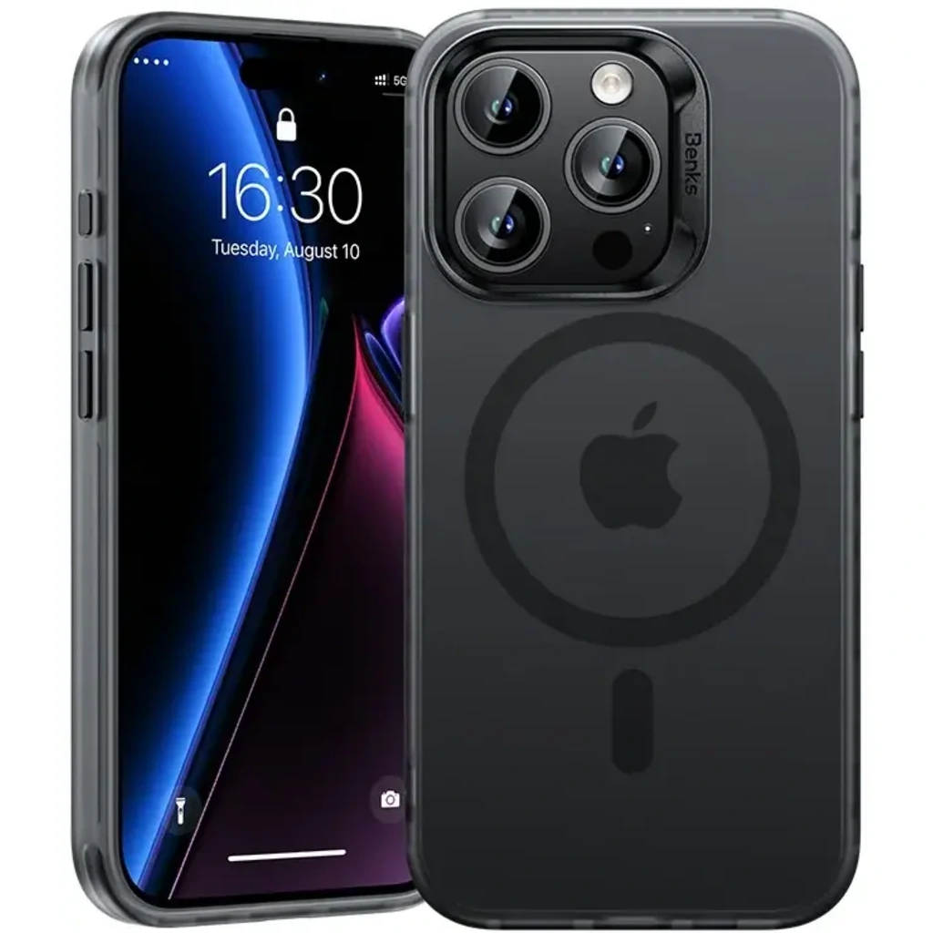 Чехол Benks Lucid Armor Case for iPhone 15 Pro Max with MagSafe Black