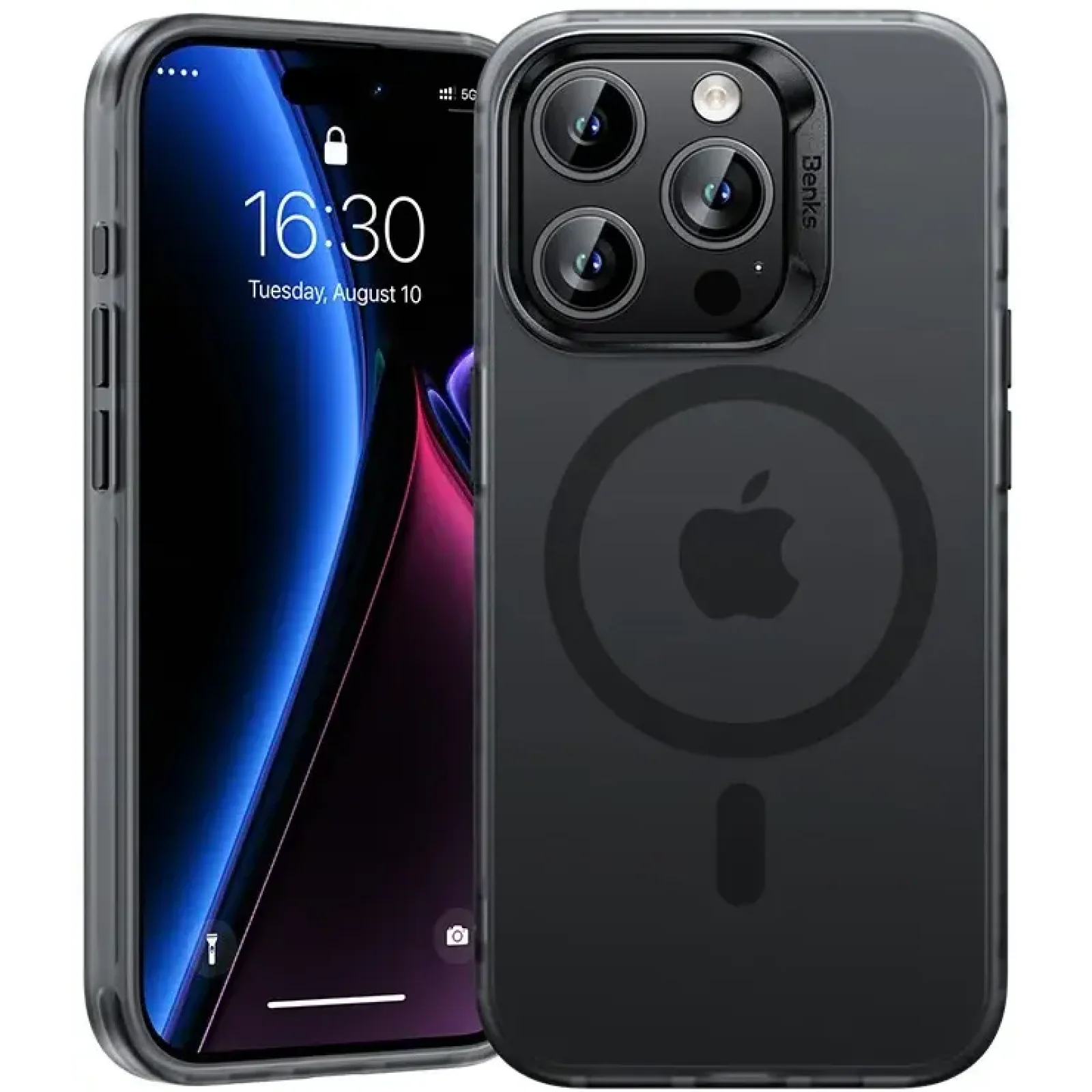 Чохол Benks Lucid Armor Case for iPhone 15 Pro Max with MagSafe Black