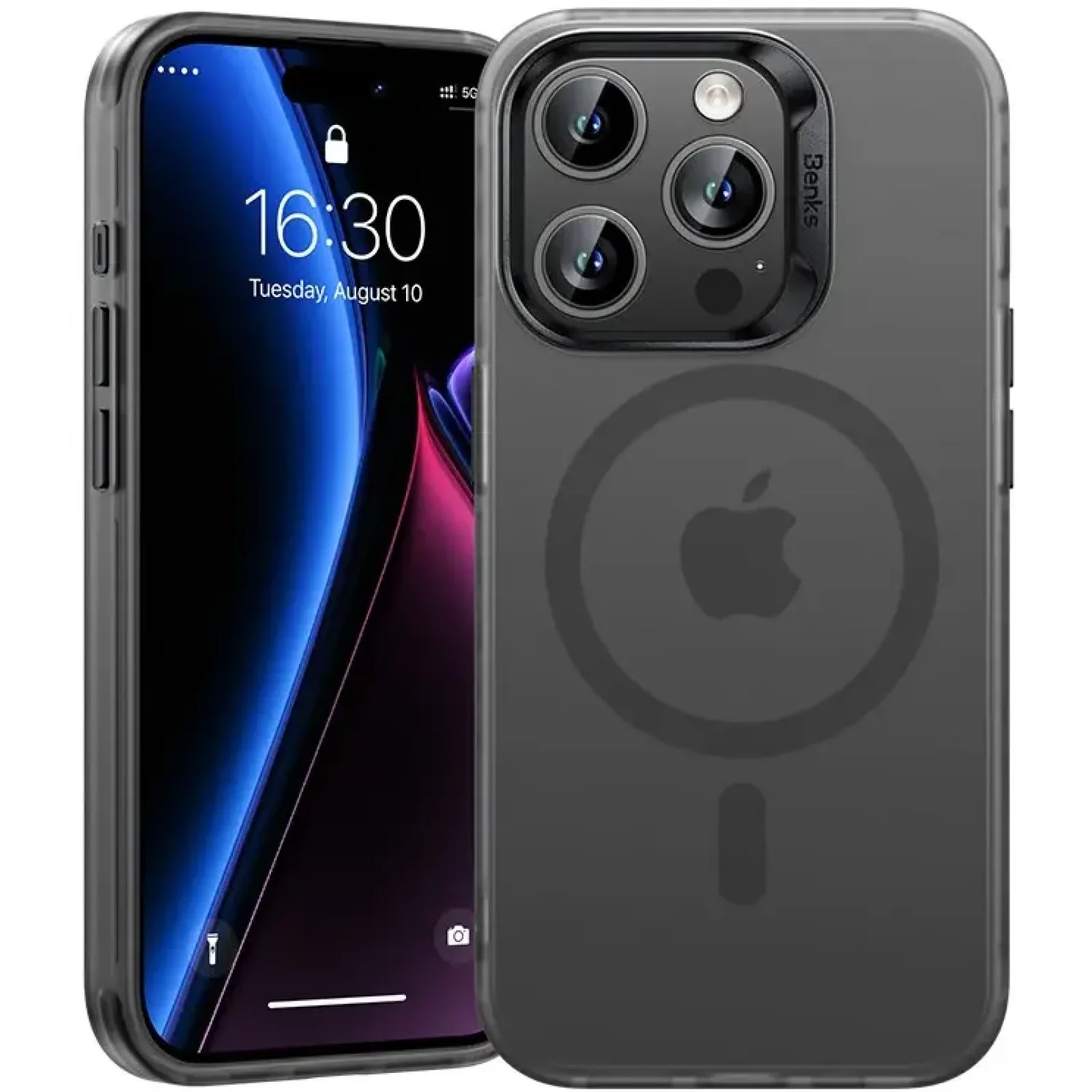 Чохол Benks Lucid Armor Case for iPhone 15 Pro Max with MagSafe Grey