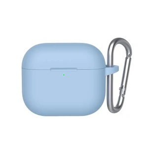 Чехол Blueo Airpods 4 Liquid Silicone Case Light Blue