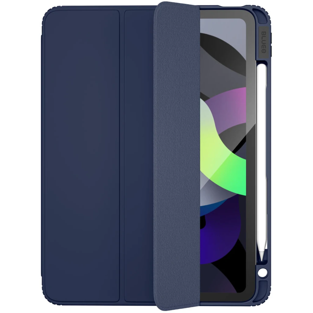 Чехол Blueo Ape Case with Leather Sheath для Apple iPad Pro 12.9 2020/2021/2022, iPad Air 13 2024 Navy Blue