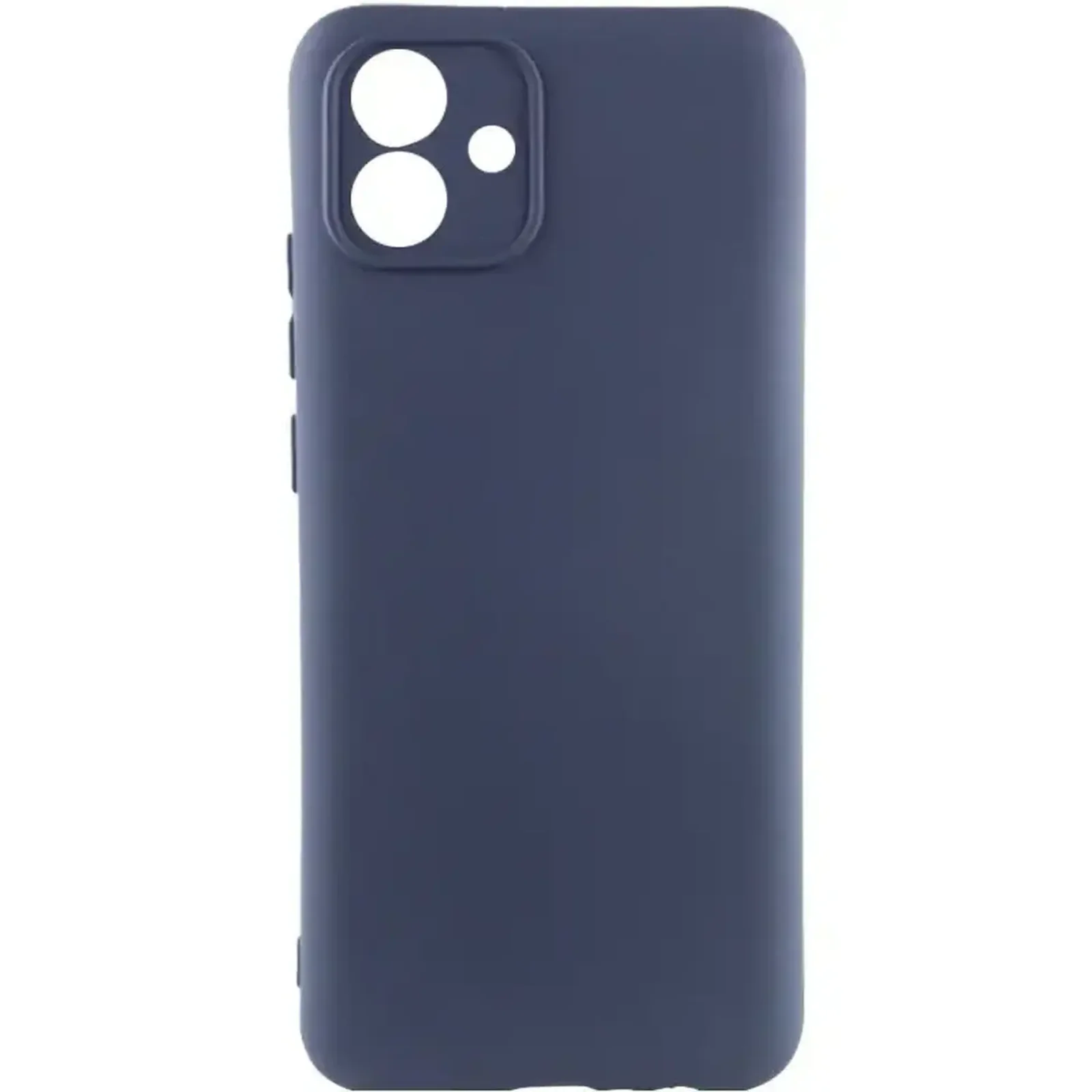 Чохол TPU GETMAN Liquid Silk Full Camera для Samsung Galaxy A07 Midnight Blue