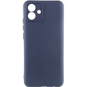Колір: - Чохол TPU GETMAN Liquid Silk Full Camera для Samsung Galaxy A07 Midnight Blue