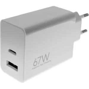 СЗУ GaN PD+QC3.0 67W White (MDY-12E-EF)