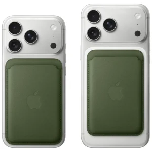 Чехол Apple iPhone FineWoven Wallet with MagSafe Black (MA6W4)