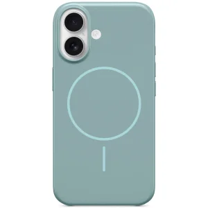 Цвет: Голубой - Чехол Beats iPhone 16 Case with MagSafe Riptide Blue (MCFE4)