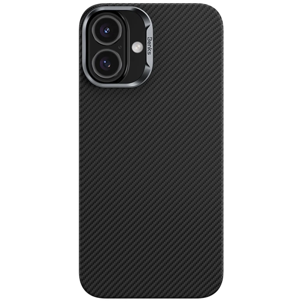 Чехол Benks Armor Air Kevlar Case (600D) with MagSafe для iPhone 16 Pro Black