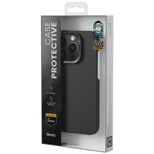 Чехол Benks Armor Air Kevlar Case (600D) with MagSafe для iPhone 16 Pro Black