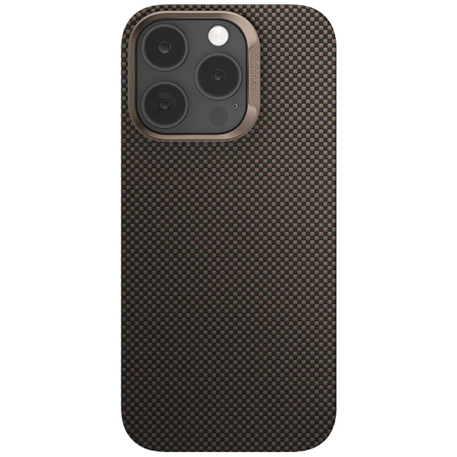 Чехол Benks Armor Tint (1000D) Kevlar Case with MagSafe для iPhone 16 Pro Max Brown