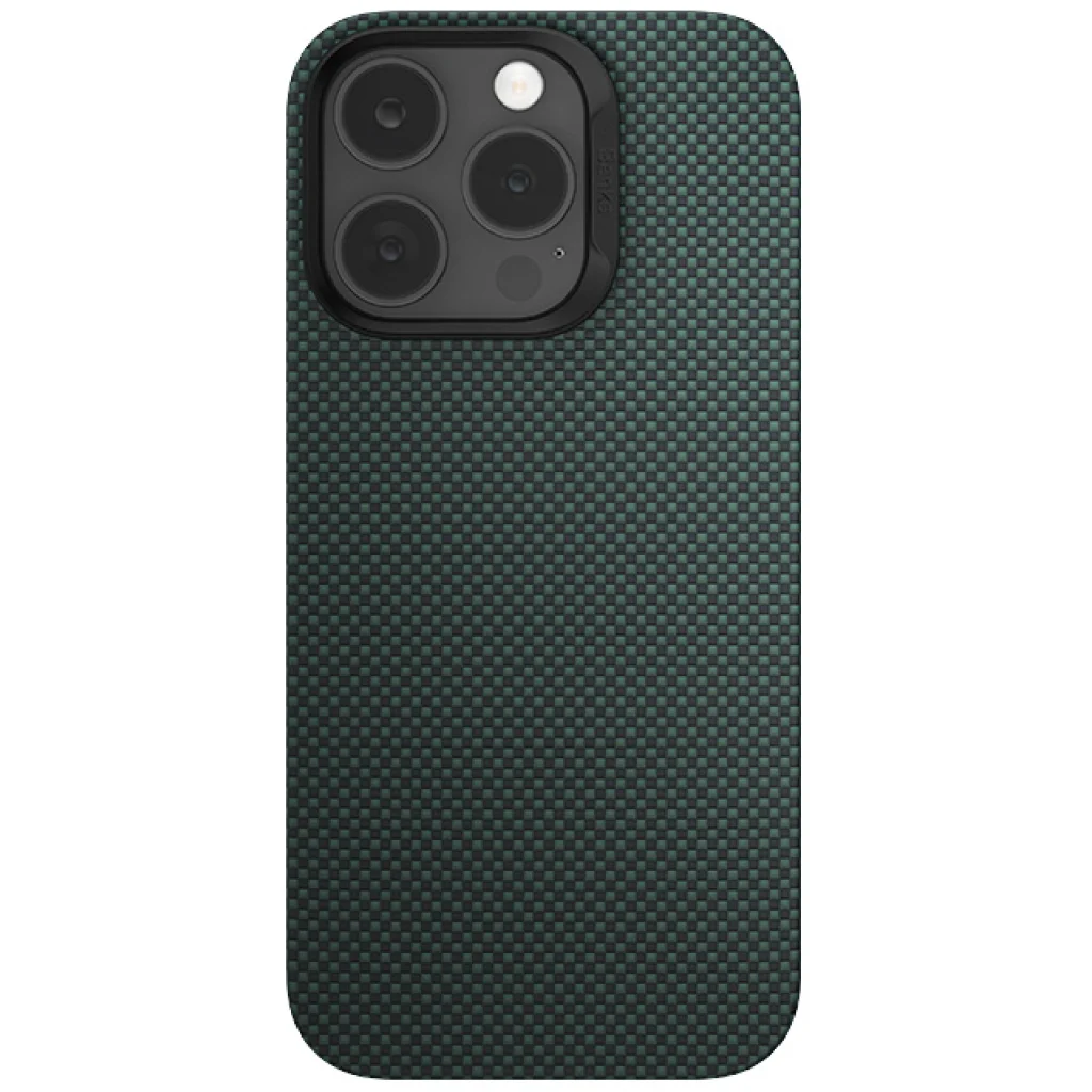 Чехол Benks Armor Tint (1000D) Kevlar Case with MagSafe для iPhone 16 Pro Green