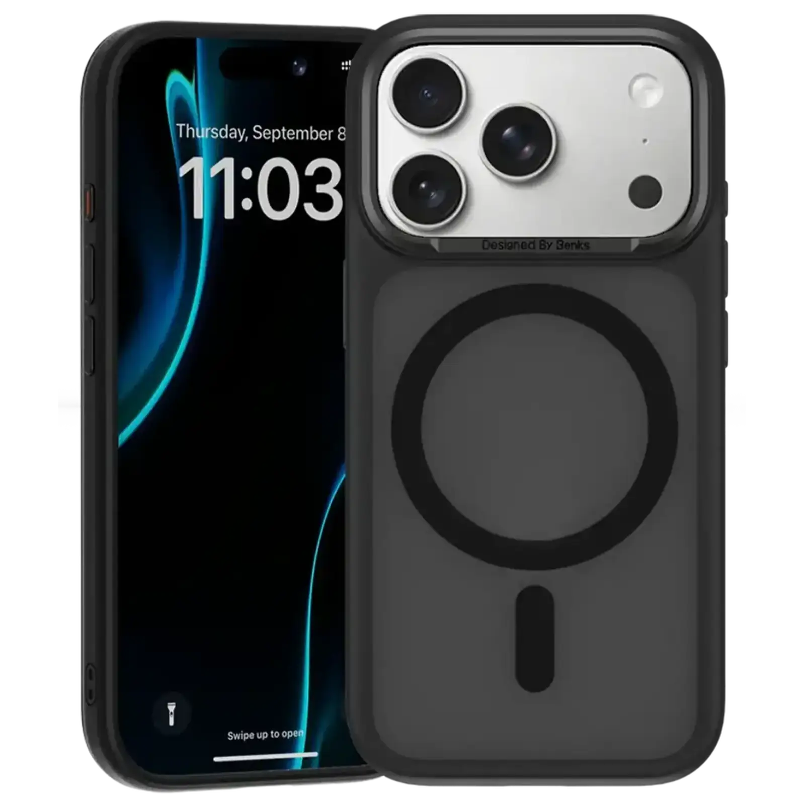 Чохол Benks Magnetic Mist Series Black для iPhone 17 Pro