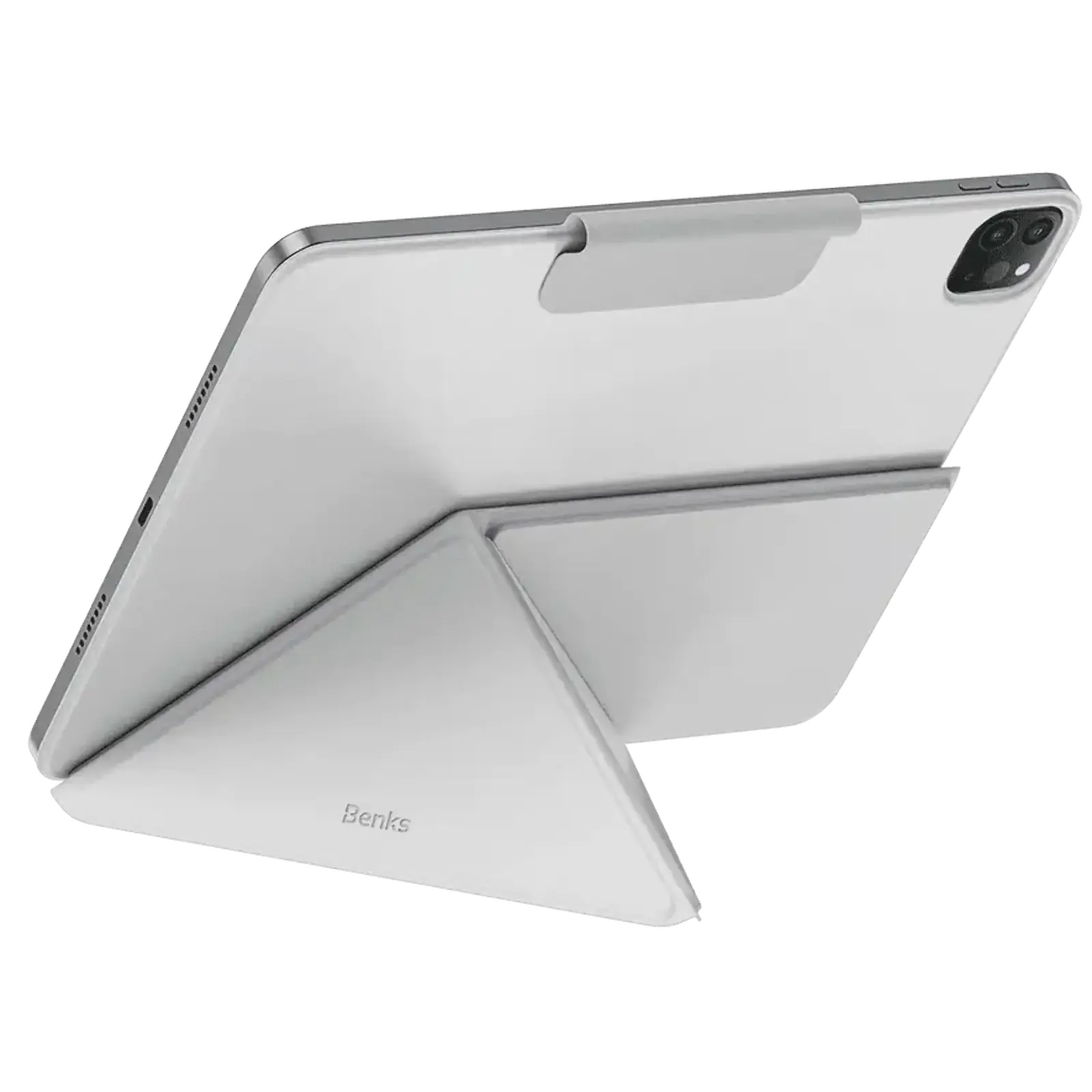 Чехол Benks Magnetic Multi-Fold Protective Case White для Apple iPad Pro 13 2024