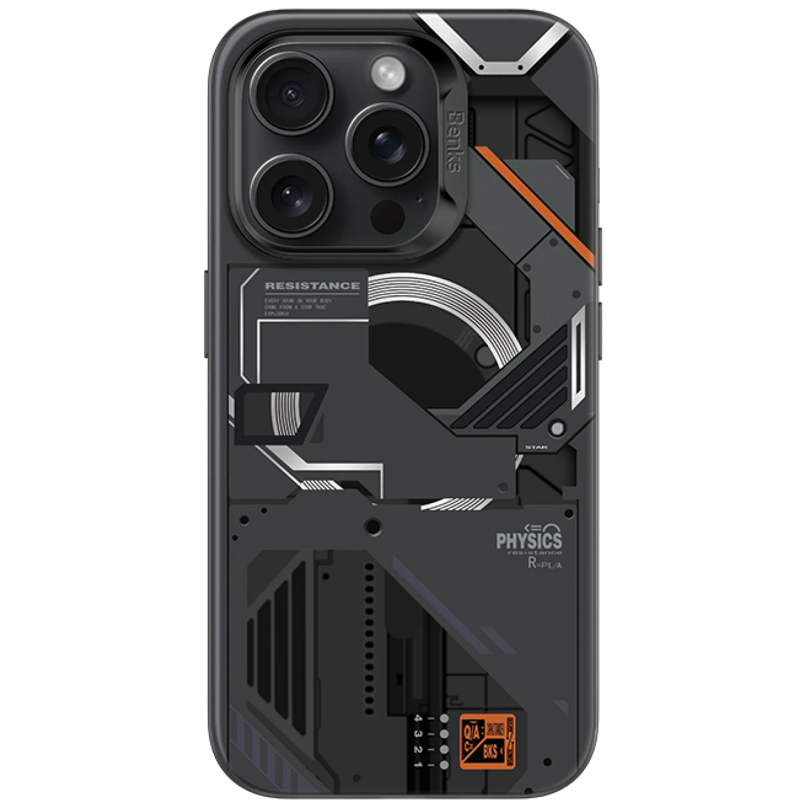 Чехол Benks Mecha Case with MagSafe для iPhone 16 Pro Max Black