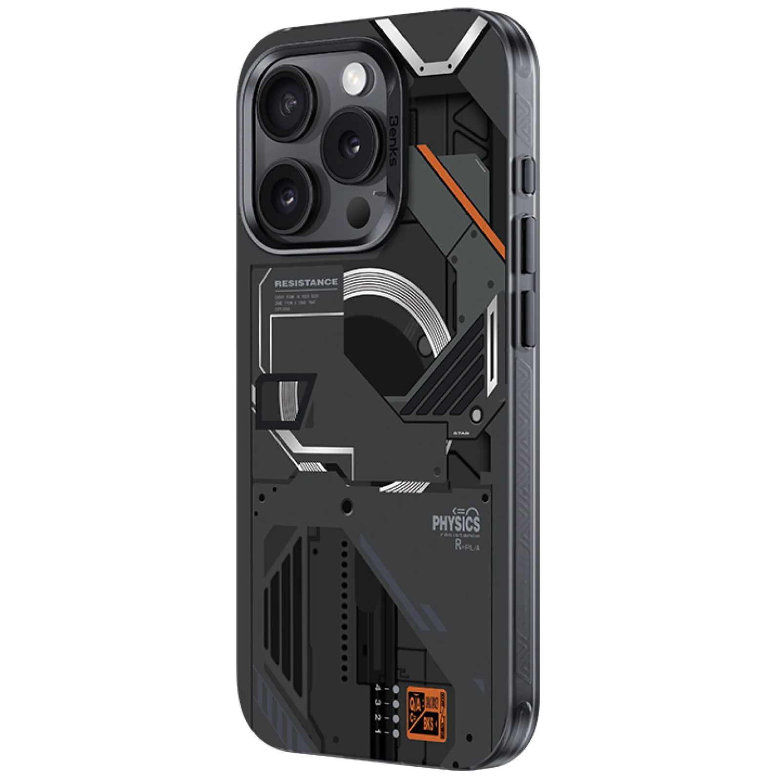 Чехол Benks Mecha Case with MagSafe для iPhone 16 Pro Max Black