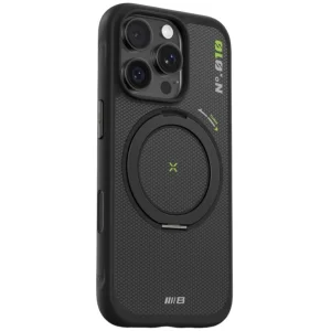 Чехол Blueo Aramid Fiber Case with Rotatable Stand для iPhone 16 Pro Black