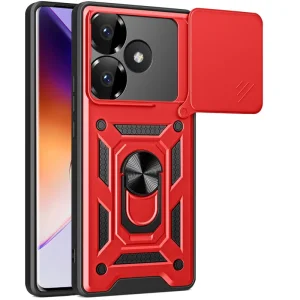 Чохол Camshield Serge Ring для Xiaomi Poco F6 Red