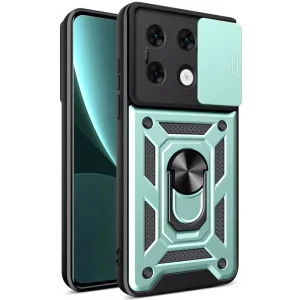 Чехол Camshield Serge Ring для Xiaomi Redmi Note 13 Pro 4G, Xiaomi Redmi Note 14s, Poco M6 Pro 4G Green