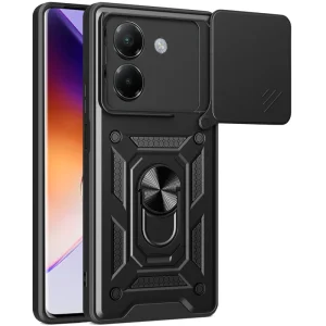 Чехол Camshield Serge Ring для Xiaomi Poco M7 Pro 5G Black