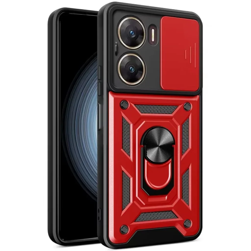 Чохол Camshield Serge Ring для Xiaomi Poco X7 Pro Red