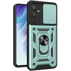 Цвет: Зеленый - Чехол Camshield Serge Ring для Samsung Galaxy S24 FE Green